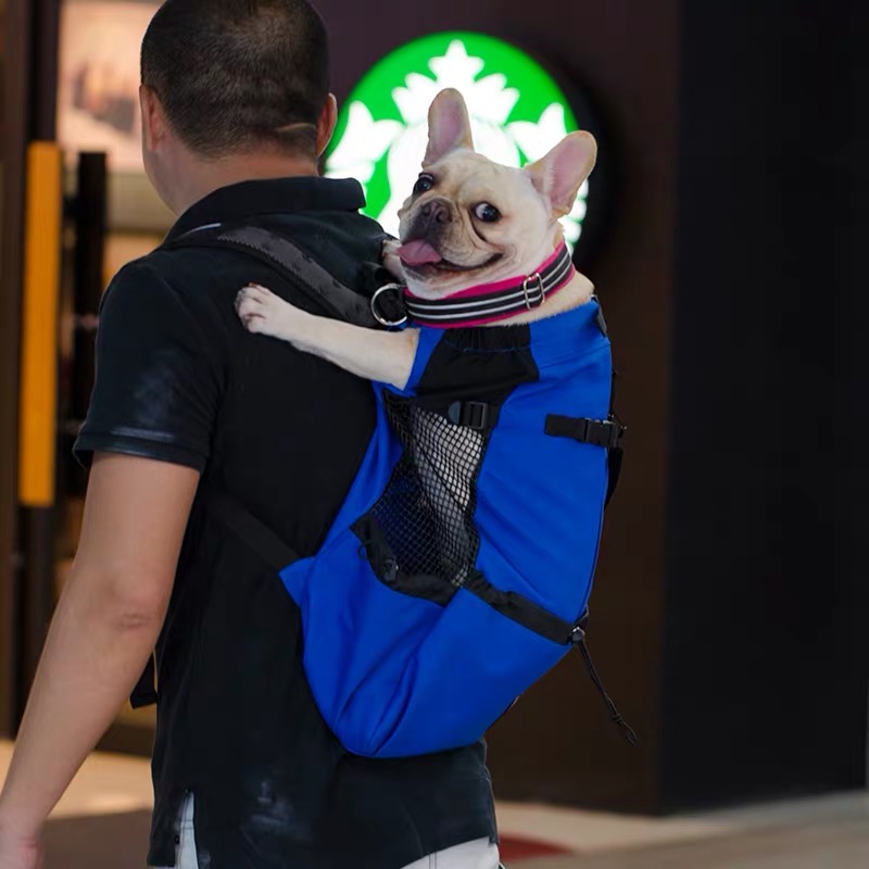 Breathable Dog Backpack For Small Medium Large Dogs Outdoor Pet Travel Dog Carrier Bag For Large Golden Retriever Bulldog Bags