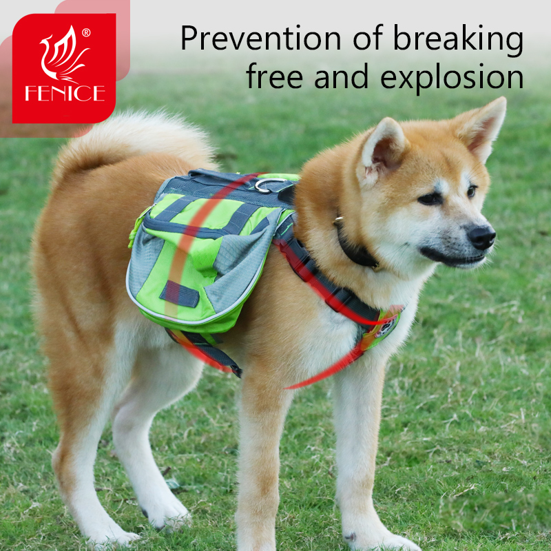 Fenice Professional Multi-Function Detachable Waterproof Breathable high-capacity Adjustable Pet Dog Bag Outdoor Backpa