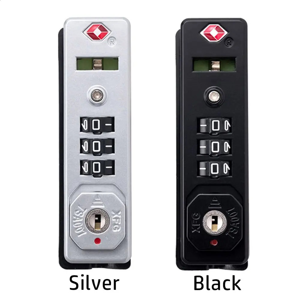 Hardware protection secure luggage weather resistance TSA customized lock security code lock 3Digit combination lock TSA13116 240907