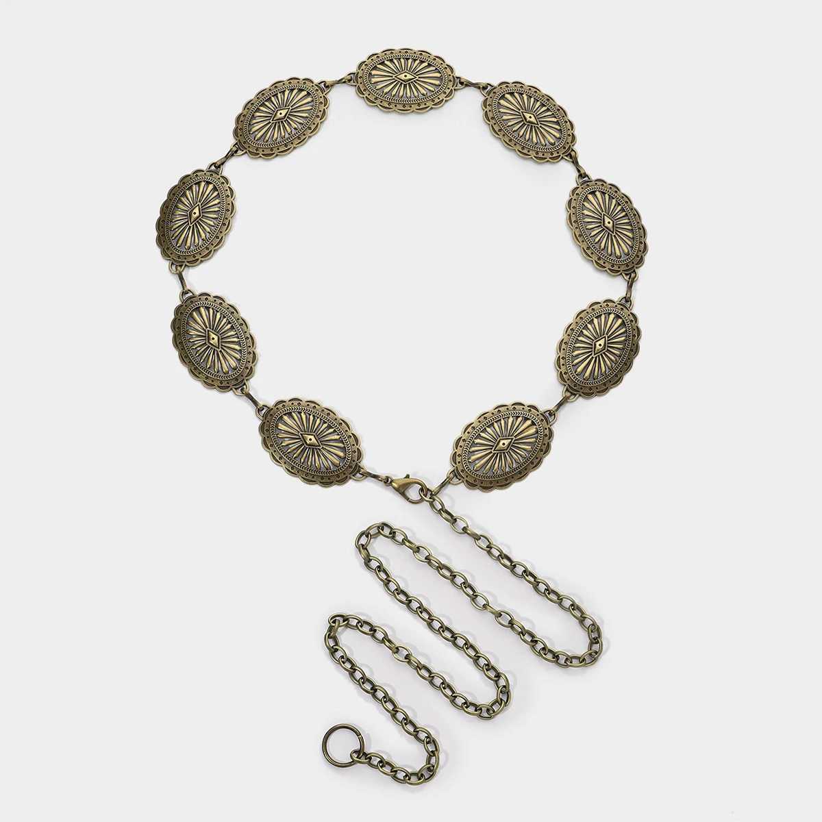 Daisy Fashion Versatile Decorative Dress Womens Waist Chain Y240911