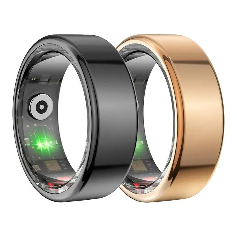 Smart Ring Mens Heart Rate Blood Oxygen Sleep Recorder Health Monitor Sports Activity Fitness Tracker Ring 240911