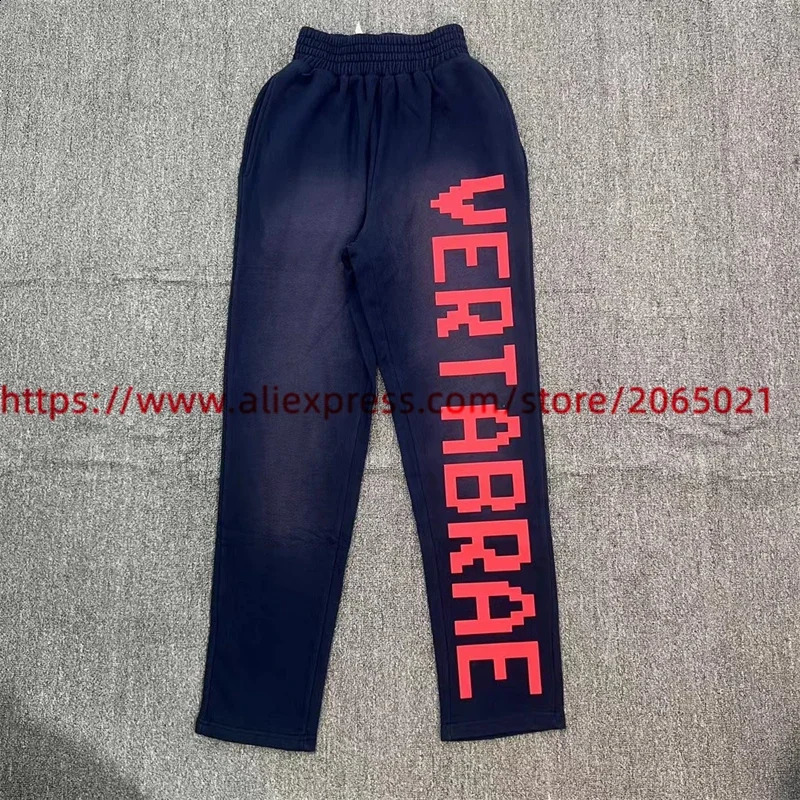 Tiedyed Vertabrae Sweatpants Men Women Casual Pants Jogger Sweat Terry Trousers 240911