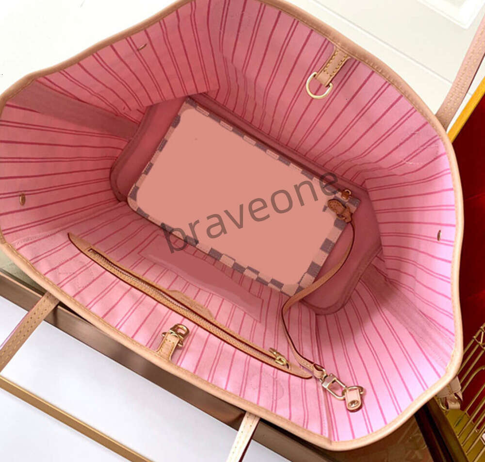 Evening Totes Tote bag Designer bags handbag wallet Fashion Leather messenger old flower Brown lattice MM shoulder Women Bags High Capacity 99ess