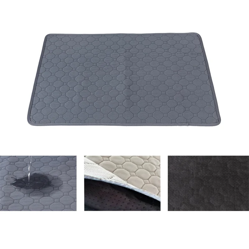 Rabbit Guinea Pig Cage Liner Small Pet Items Waterproof Anti Slip Bedding Mat Highly Absorbent Pee Pad for Hamsters Accessories