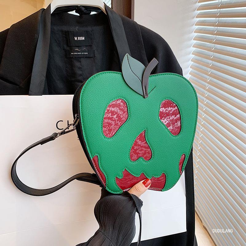 Poisoned Fruit Shaped Crossbody Halloween Skull Shoulder Ghost Bag For Horror Night CYD2409115