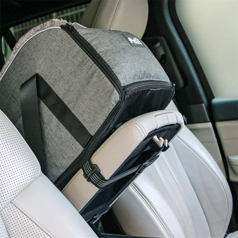 Portable Car Safety Pet Seat for Small Dogs Cat Travel Central Control Cat DogBed Transport Dog Carrier Protector Dog Bags