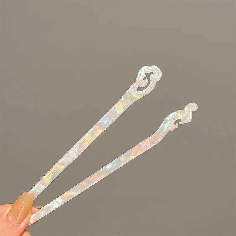 Fashion Acetate Resin Chopsticks Chinese Style Hair Sticks Women Hairpins Hair Clip Headwear Wedding Hair Jewelry AccessoriesX240911