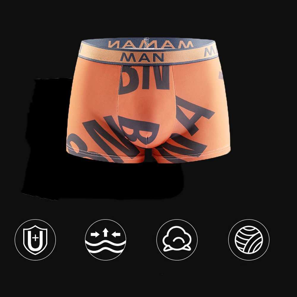 Drying Pcs Mens PantiesThin Underwear Quick 6 Breathable Shorts /1 Ice Silk Boxer Underpants Fashion New Mens BoxerX2409
