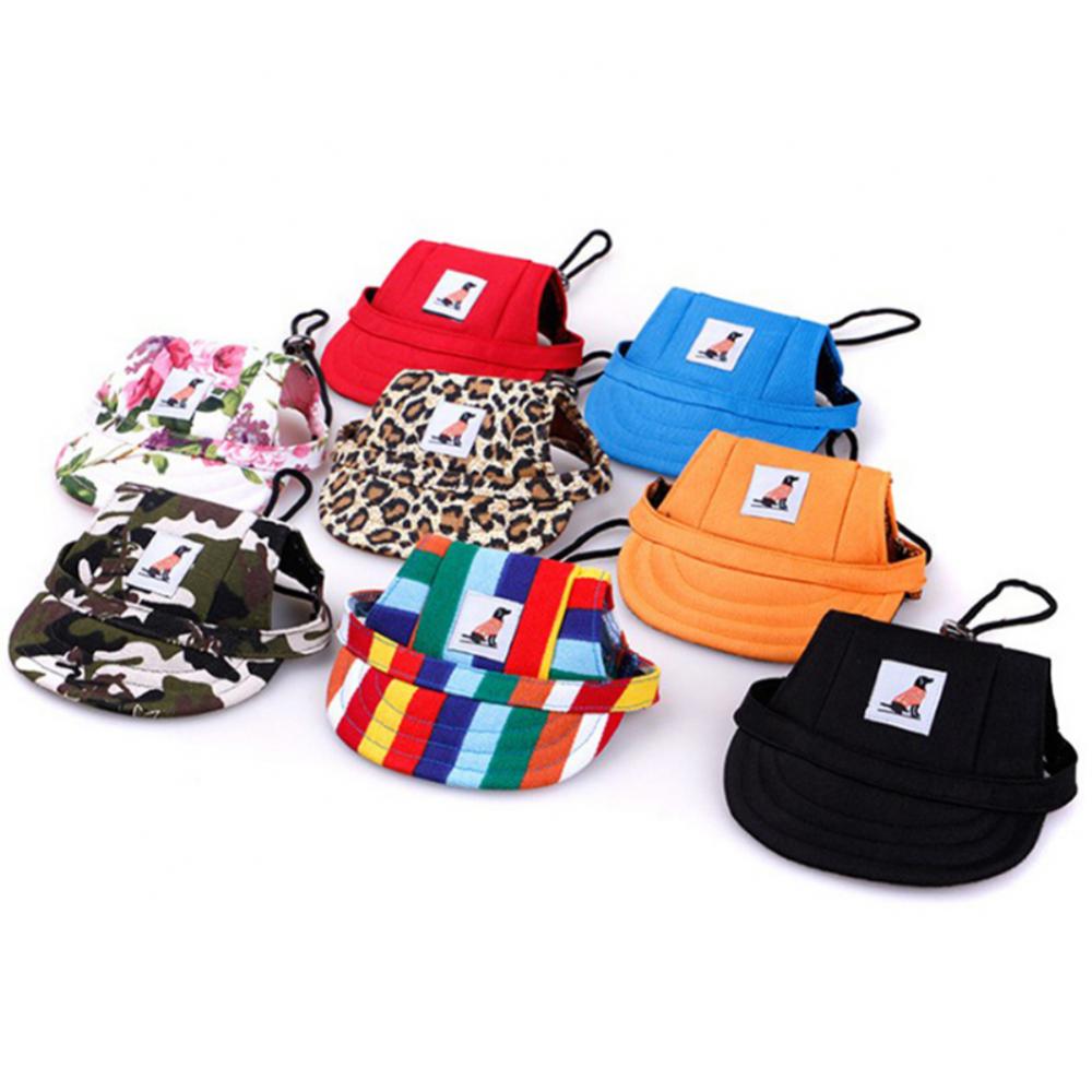 Pet Hat Dog Hat Baseball Hat Summer Canvas Dog Cap Only For Small Pet Dog Outdoor Accessories Outdoor Hiking Sports