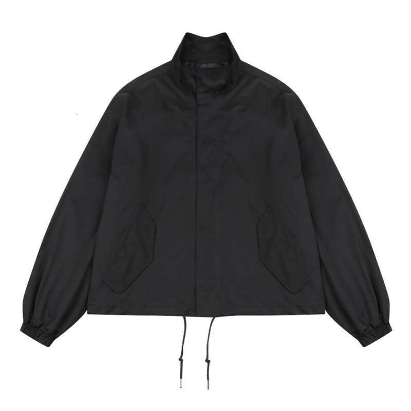 MYQ Men's Collar Spring and Autumn Korean Edition Loose Thin Top Clothes Versatile Stormtrooper Work Jacket