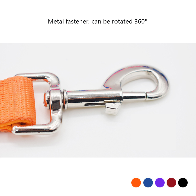 Nylon Dog Leash, 120cm Diving Fabric Pet Dog Walking Leash, Comfortable Handle, for Large, Medium and Small Dogs Pet Accessories