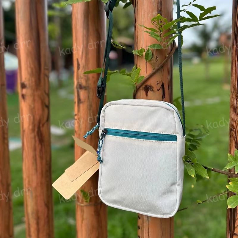 Outdoor Packs Nylon Messenger Women Men Shoulder Bag Zipper Closure Crossbody Purse Handbags TotesXGS#