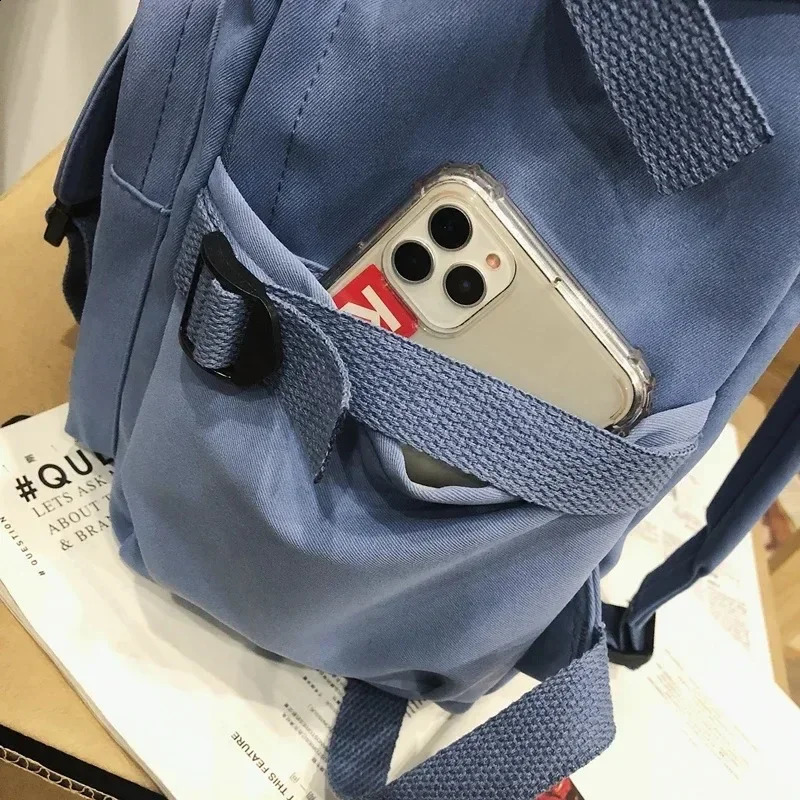 Backpack Outdoor Bags Nylon Women Man Bagpack Anti Theft Casual Travel School Camping Backpacks for Teenager Korean Back Pack 240910