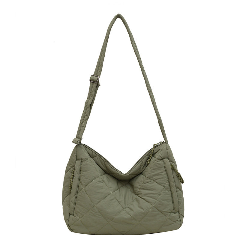 embroidered thread shoulder bag, hand-held crossbody tote bag for women
