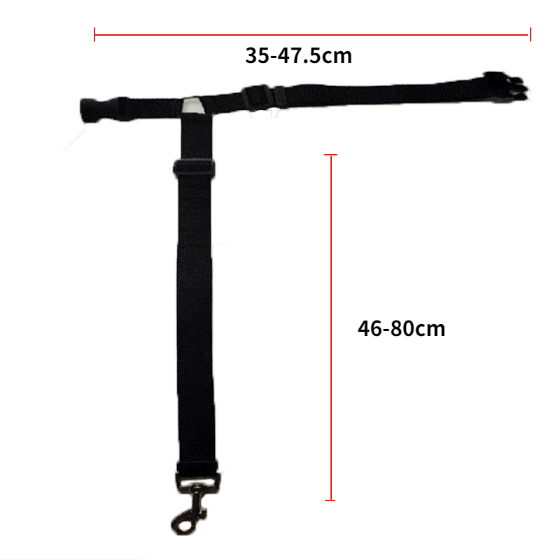 Adjustable Pet Car Seat Belt Nylon Lead Dog Leash Backseat Safety Belt OEM Custom Designer Dog Harness Collar Pet Accessories