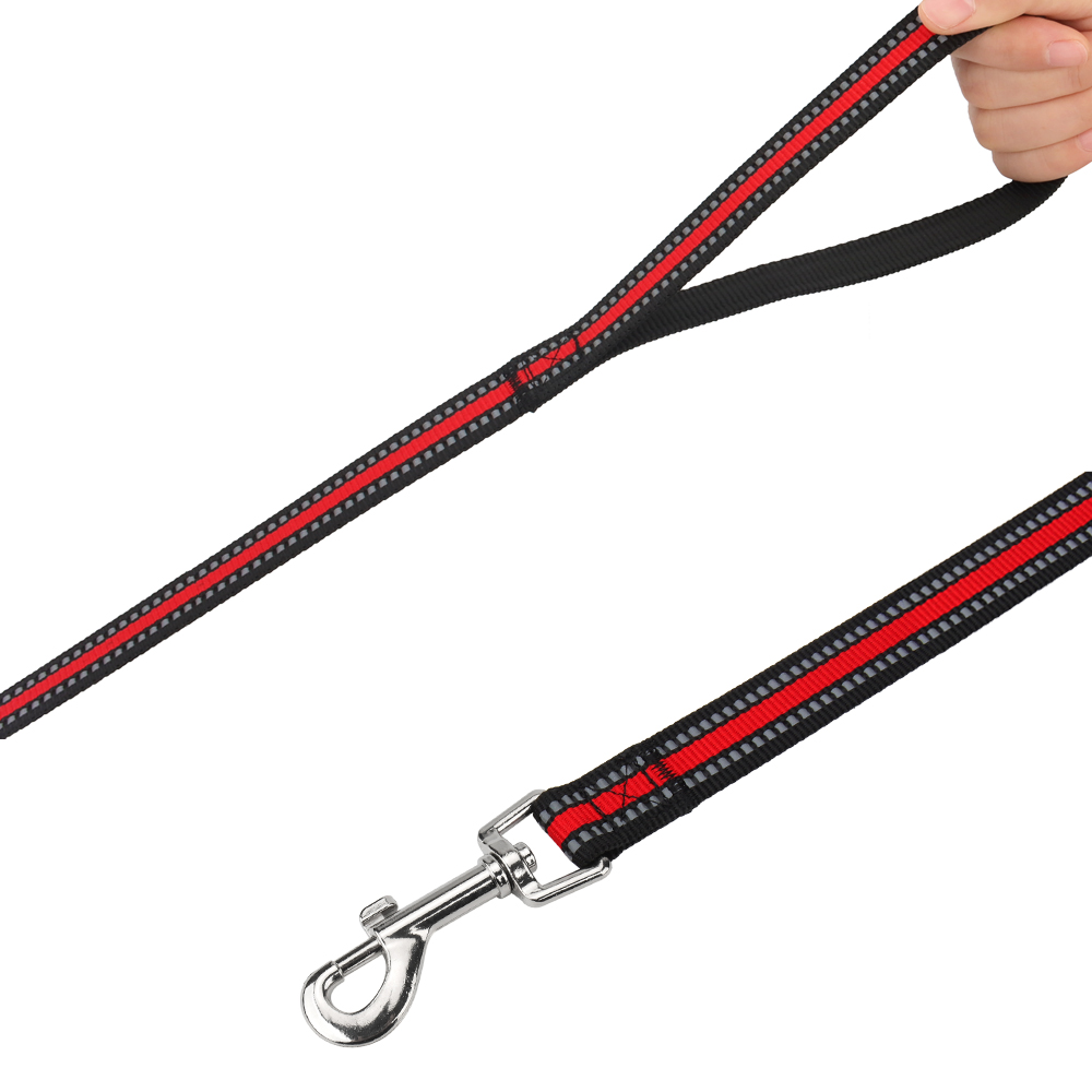 Medium and Large Dog Leash Night Reflective Nylon Dog Leash for Dog Walking and Training Pet Supplies Wear-resistant and Durable