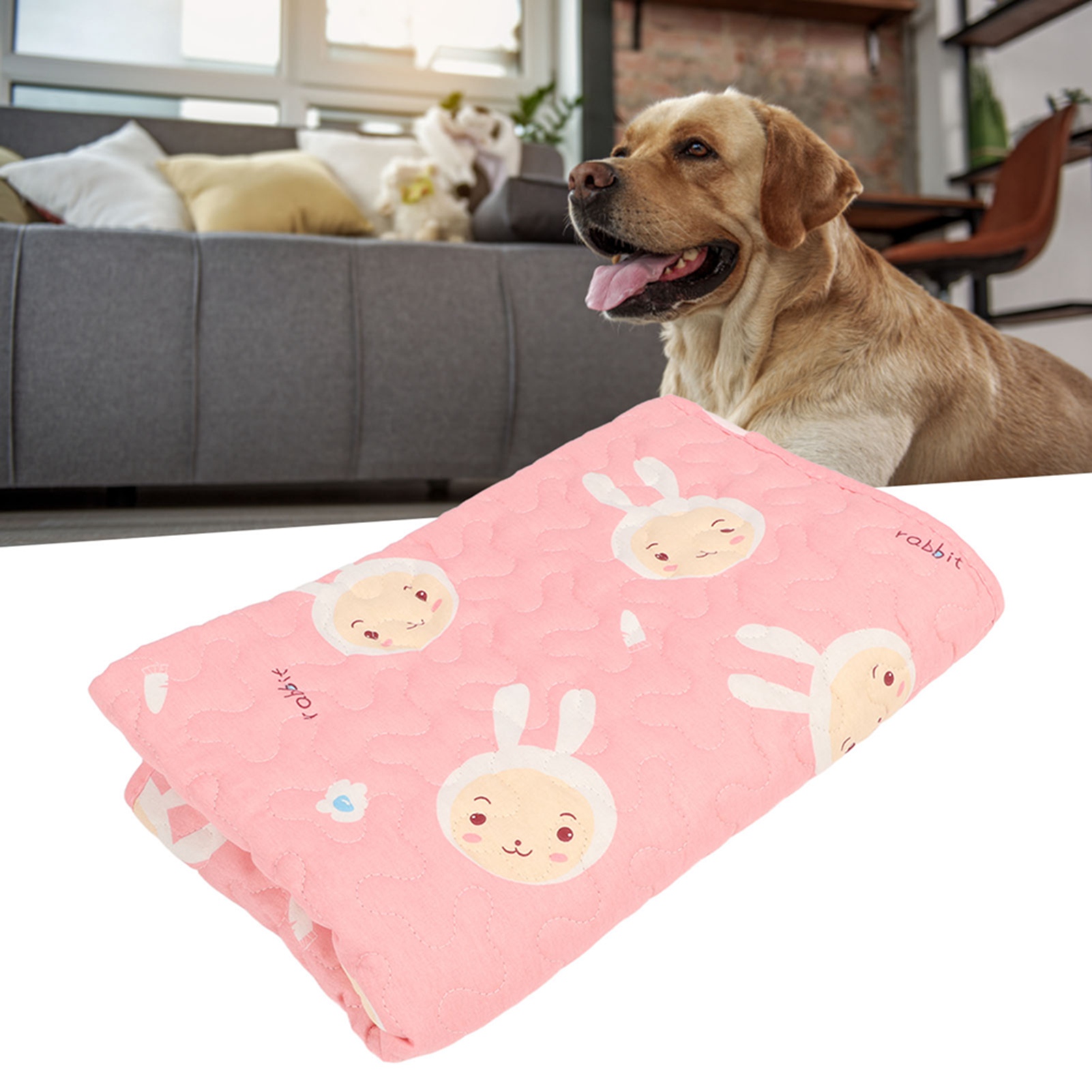 Pet Sleeping Mat Soft Cotton Super Absorbent Warm Comfortable Pet Bed Mat For Spring Autumn Dog