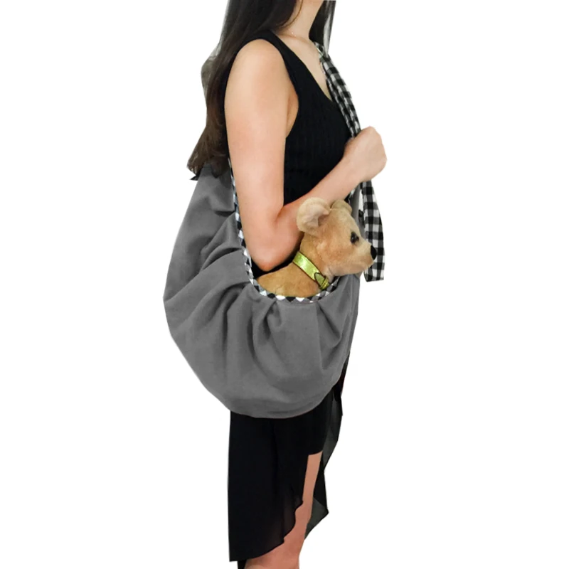 Quality Soft Woolen Sling Pet Dog Cat Puppy Carrier Bag Single-shoulder Pet Bag Slings Dog Carrier