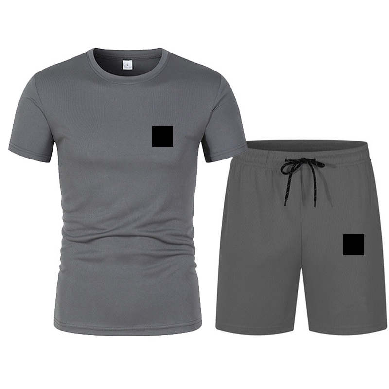 2025 Designer style, letter design, summer men's short-sleeved short pants set