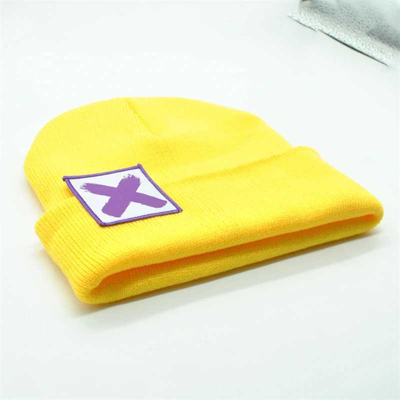 VALORANT Killjoy Role Playing Costume Knitted Winter Warm Yellow Green Bean Hip Hop Hat Neutral Props Accessories Gift