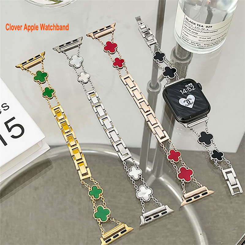 New Metal Straps for Apple Watch band 49mm 45mm 41mm 44mm 40mm 42 38mm Stainless steel Bracelet iWatch 9 8 7 6 5 4 3 2 1 SE 8 Ultra Smart Strap bracel