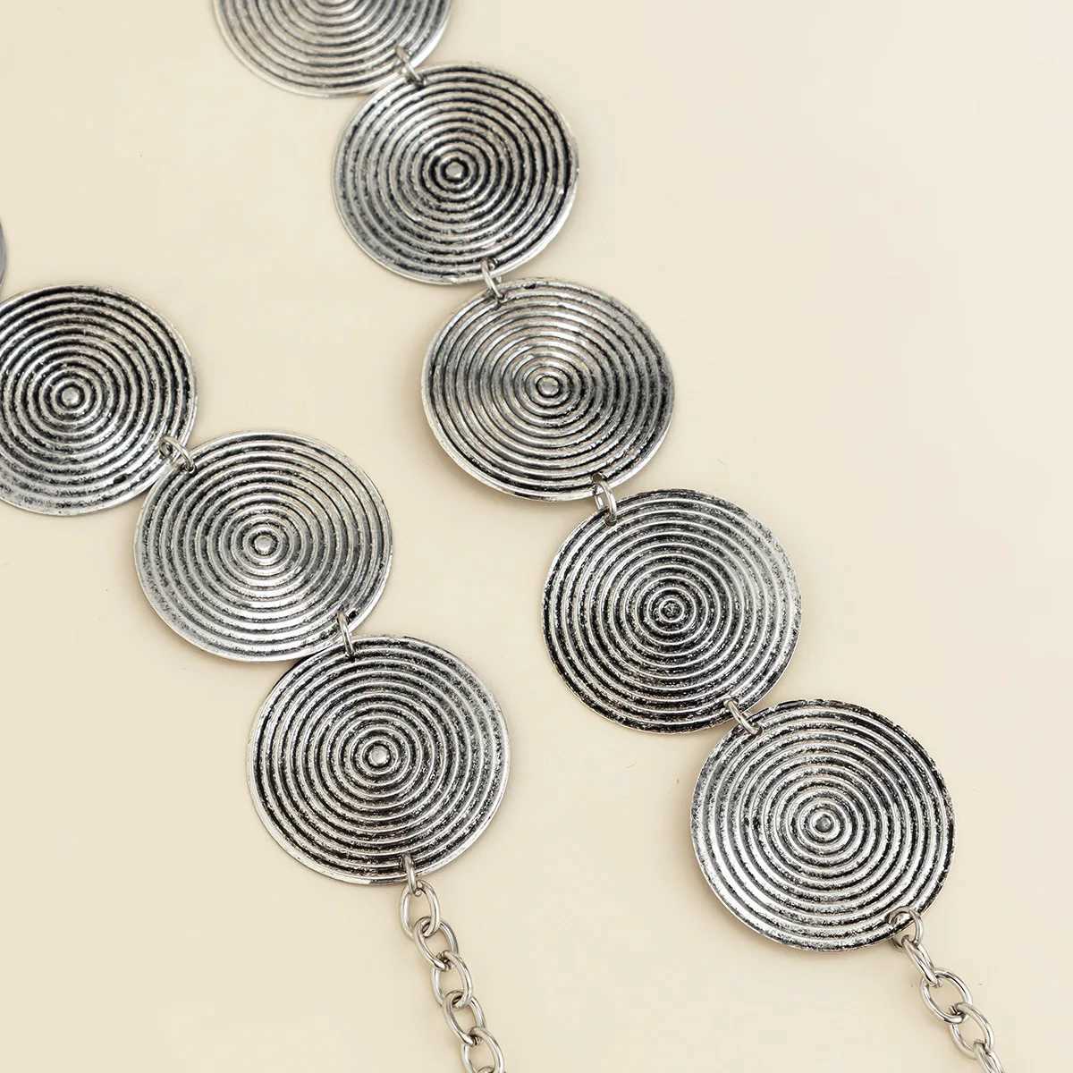 Vintage waist chain metal bodychain Wens belt sexy belly chain belt matching clothing jewelry decoration accessories X250410