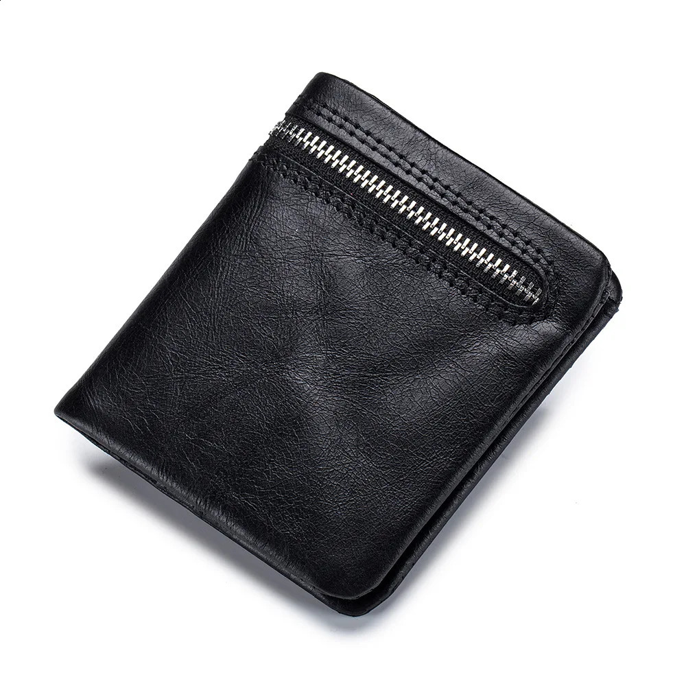 Cowhide Leather Short Wallet Mens Small Ultra This coin is ned for female cardholders to purchase vintage vertical wallets 240910