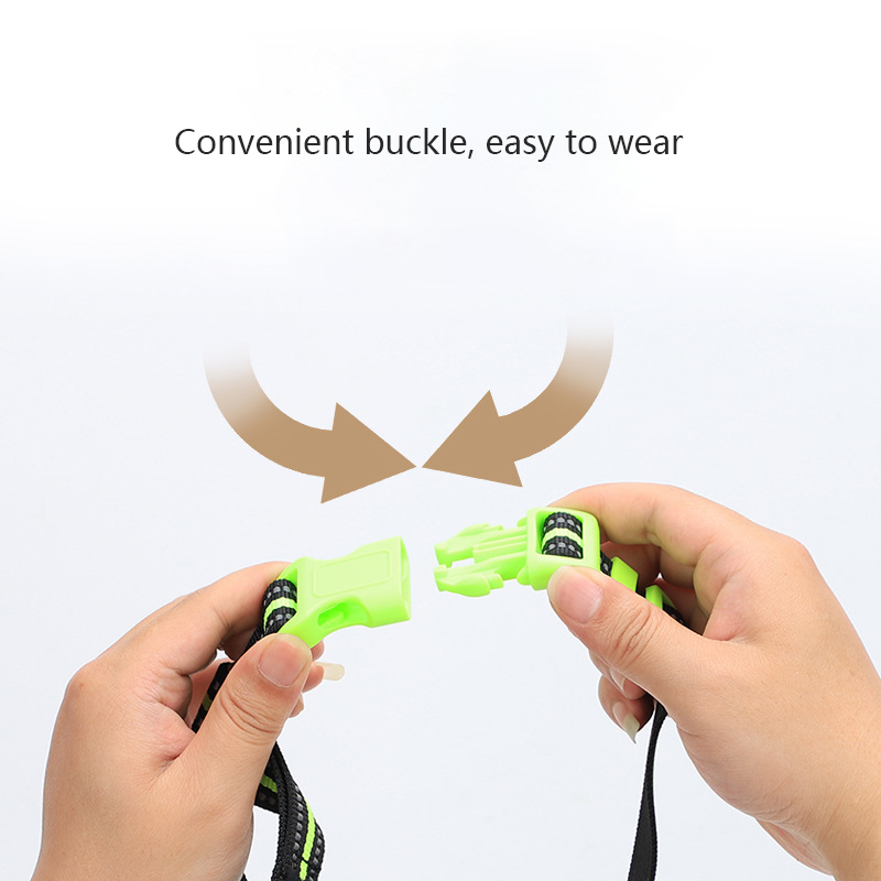 Pet Harness Adjustable Reflective Dog Harness Strong & Durable Double Stitched Harness for Small and Medium Dog Training Running