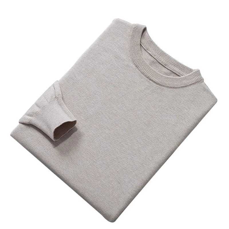 Men Sweaters 18Colors Long Sleeve Oneck Pullovers Soft Warm Winter Woolen Knitted Jumpers Male ClothesX240911
