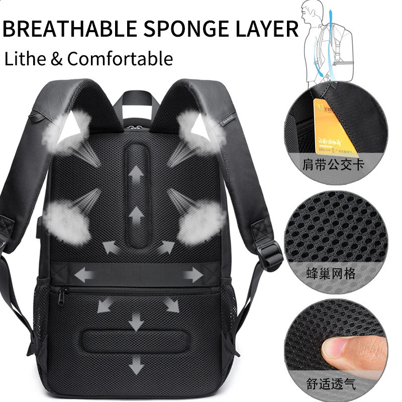 Bange Mens er Laptop Bag Mens Motorcycle Tactical Business Sports Backpack 241008