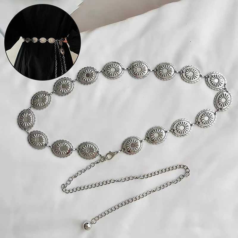 Y2k Luxury Wen Shi Fashion Cute Metal Dress Jeans Belt Chain Belt Accessories Wen Shi Belt X250410