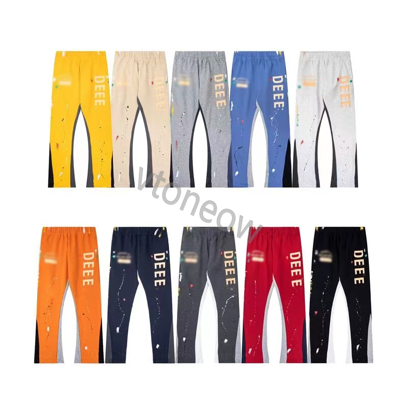 Mens Pants Designer deptes Sportwear Printing Men Jogger Trouser Casual Hip Hop Dept Cotton long pants