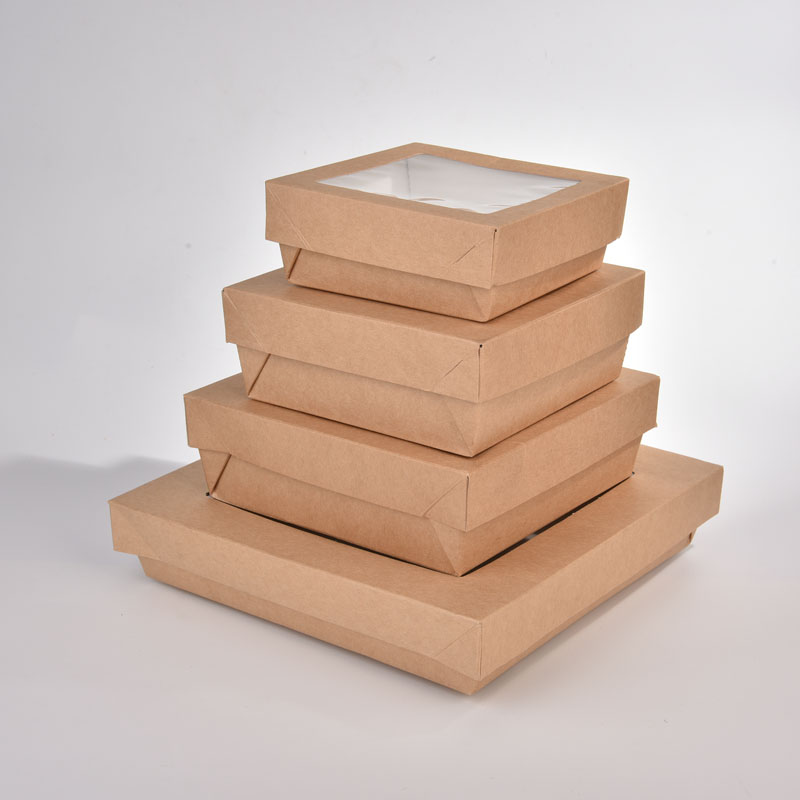 Tailor-made Disposable Kraft Packaging Boxes Wholesale Custom Packaging Boxes Commercial Packaging 450 pcs per piece