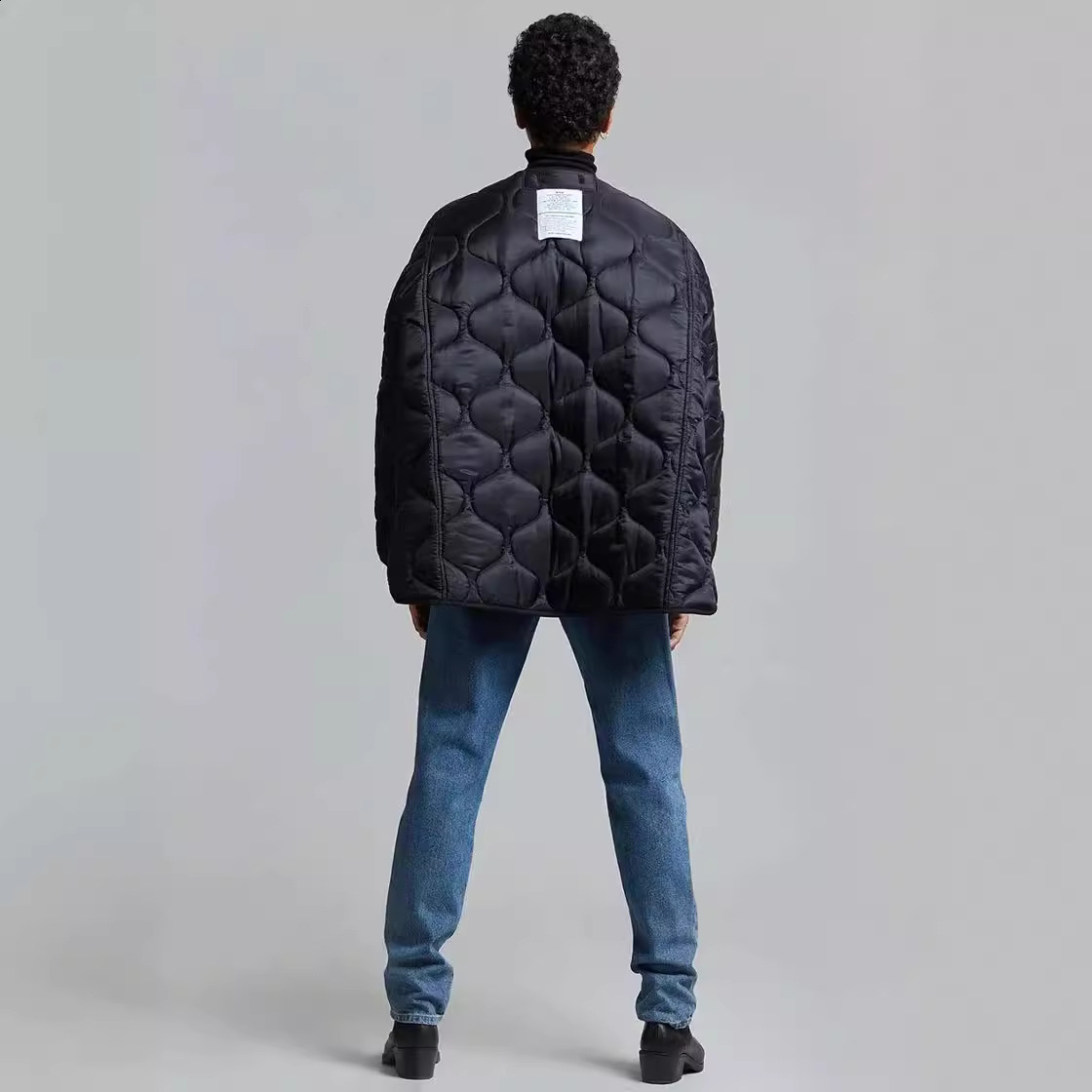 Womens Down Parkas Womens Winter Bread Coats O Neck Outwear Loose Padded Woman Pocket Jackets Women Thicken Warm Parka Coat 220902