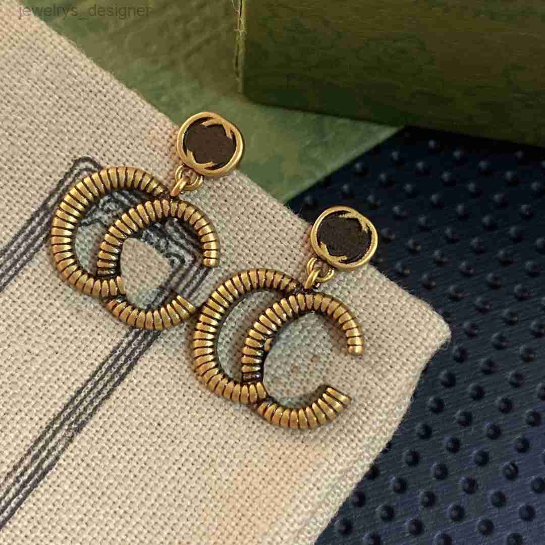 18K Gold Plated Designers Brand Earrings Designer Letter Ear Stud Women Crystal Pearl Geometric Earring for Wedding Party Jewerlry Accessories-30