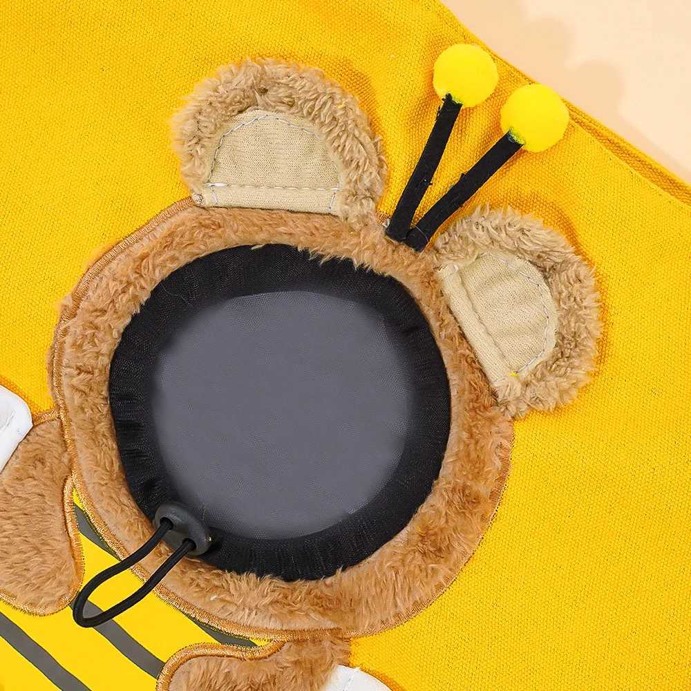 Pet Carrier Cat Bag Cute Dinosaur Rabbit Bee Shape Pet Shoulder Carrying Bag Small Pet Canvas Outing Handbag for Kitten PuppiesXJ240907 - view 5