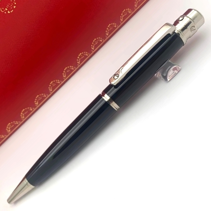 Wholesale Sell Well Black Sier / Gold Metal Ballpoint Pens Business Office Stationery Fashion Dwe74 Refill Pen For Christmas Gift