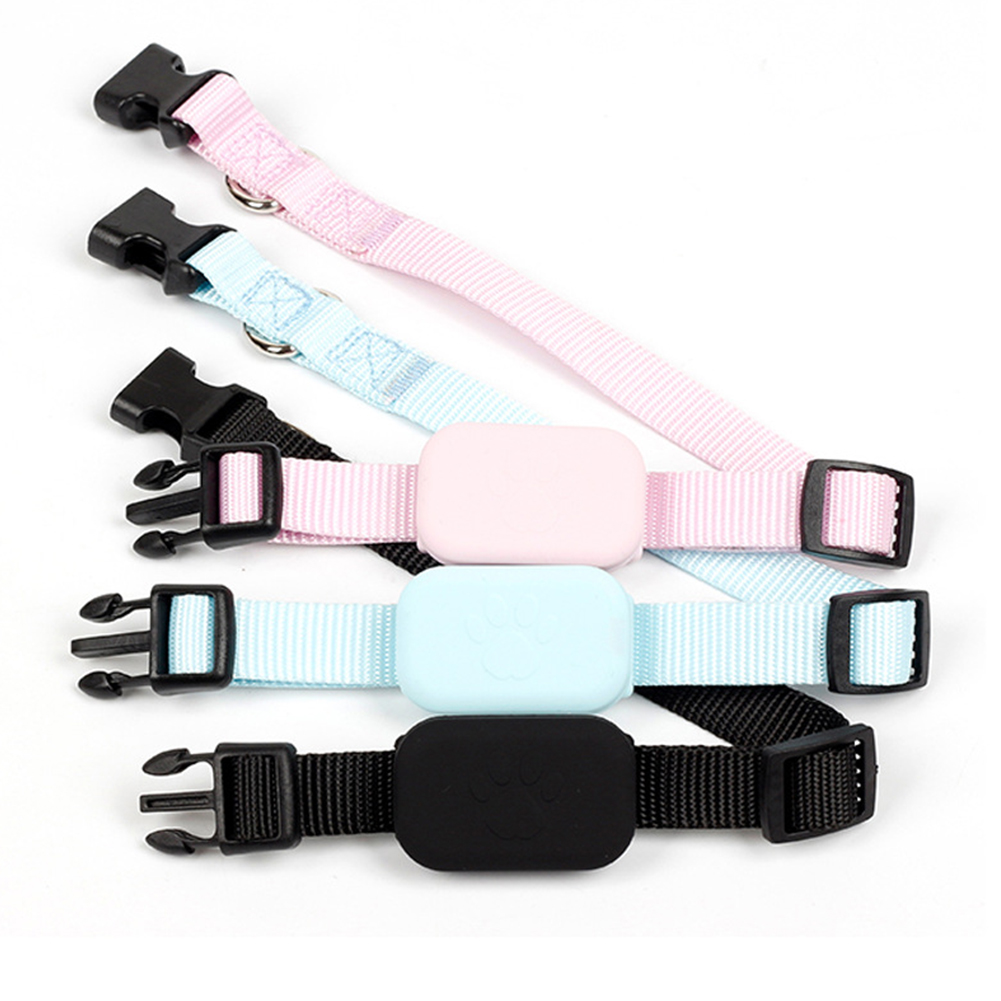 For iOS Mini GPS Tracker Battery Operated Animal Tracking Movement Alert Collar Pet Anti Lost Tracker for Cats Dogs
