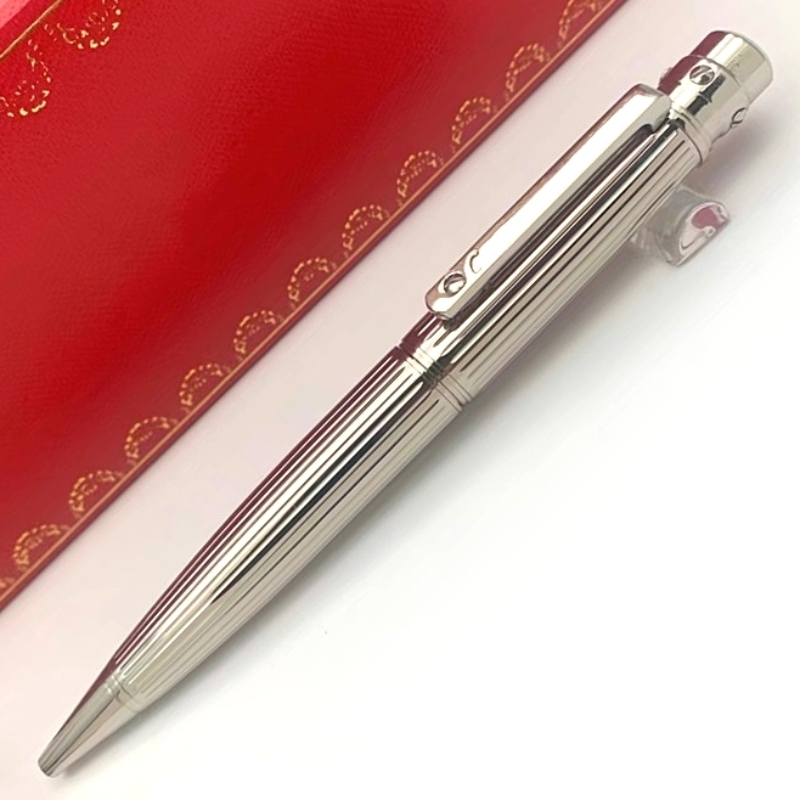 Wholesale Sell Well Black Sier / Gold Metal Ballpoint Pens Business Office Stationery Fashion Dwe74 Refill Pen For Christmas Gift