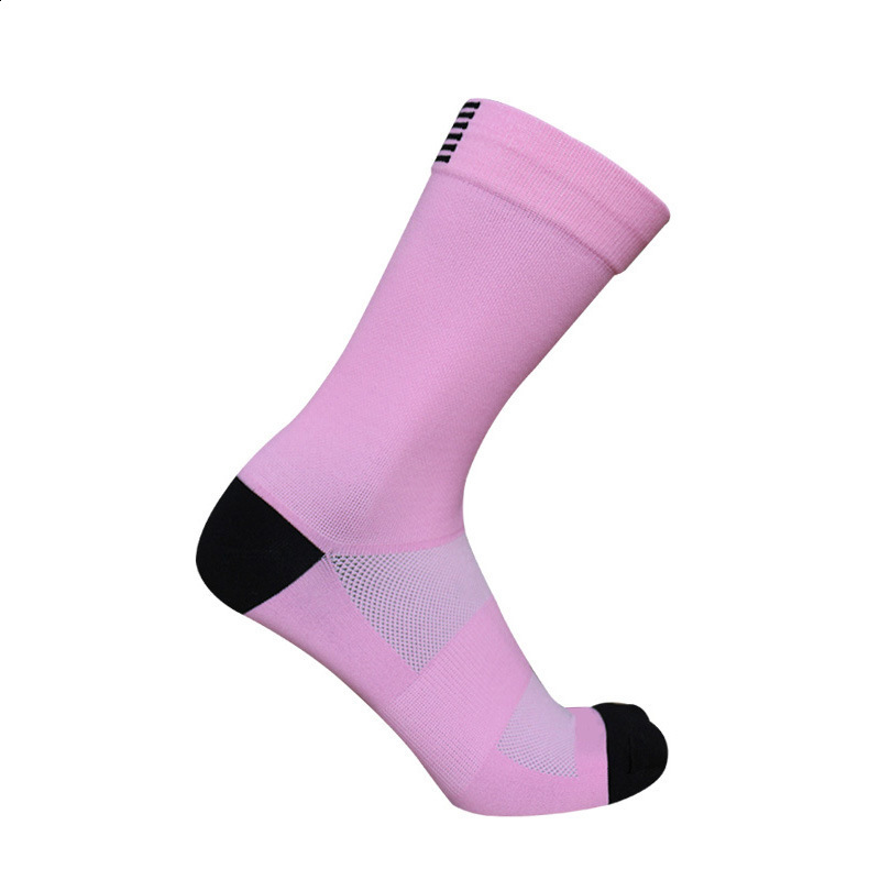 Professional Competition Solid Color Breathable Cycling Socks Outdoor Sports Compression Competition Road Cycling Socks Men and Women 220923