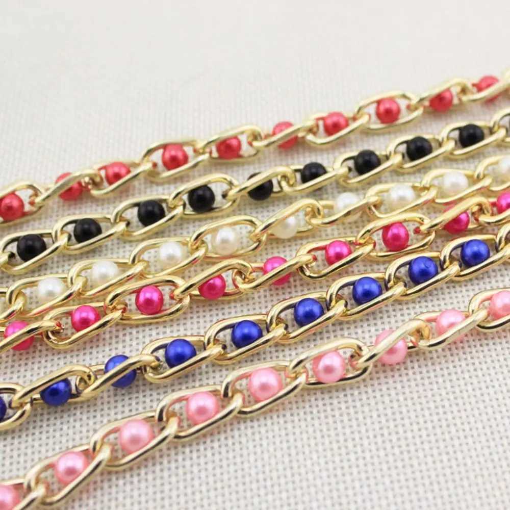 Fashion boutique clothing gold-plated pearl beads metal beads beaded dresses belts waistbands necklaces X250410