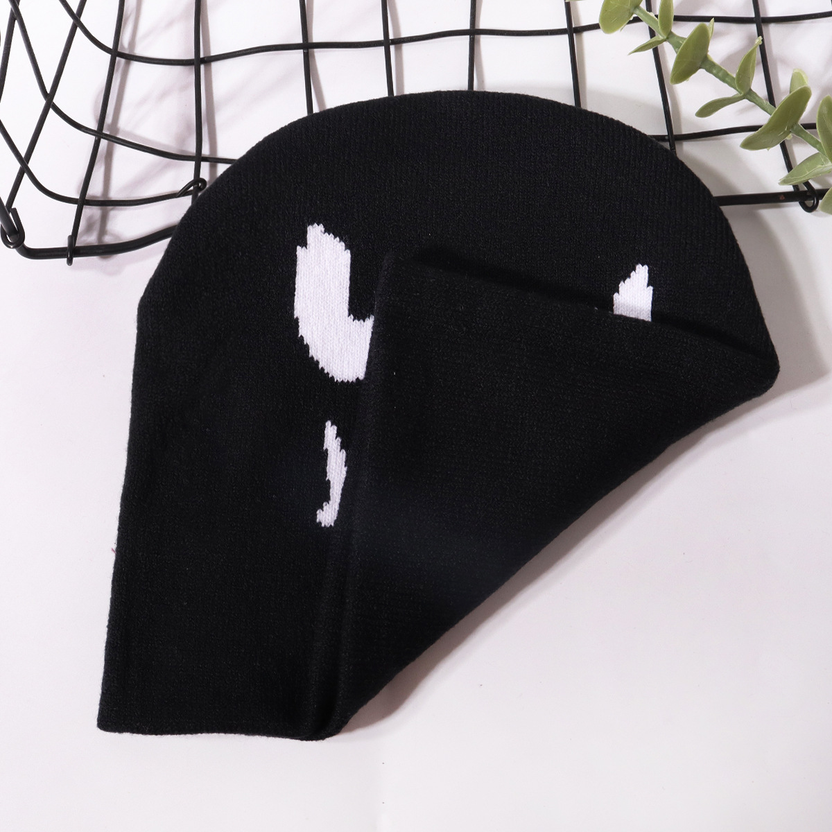 Halloween Pumpkin Knit Cap Spiderweb European & American Hat Y2K Trendy hip hop gothic Beanie for Men and Women