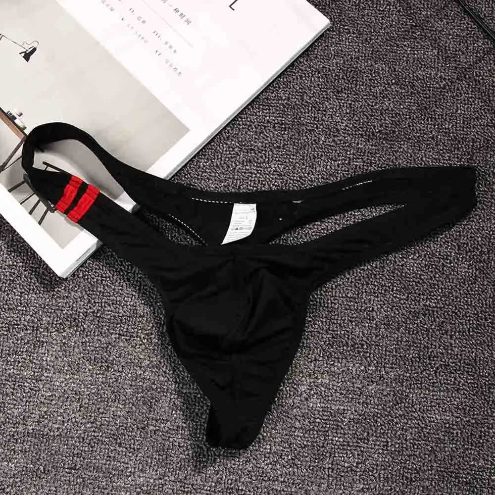 New Mens Underwear T-Back G-String Briefs Sexy Breathable Fashion Thong LingerieX240910