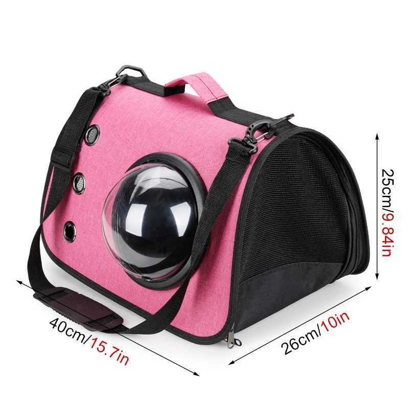 Cat Dog Bag Foldable Duffle Bag Cat Carrier Pet Carrier Foldable Duffel Bag Puppy Kitten Cage Travel Space CapsuleXJ240907