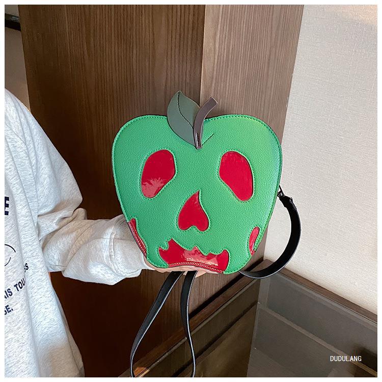 Poisoned Fruit Shaped Crossbody Halloween Skull Shoulder Ghost Bag For Horror Night CYD2409115