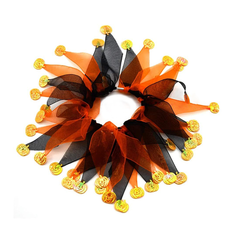Pet Colored Collars Dogs Christmas Halloween Color Blocking Collars Festive Accessories
