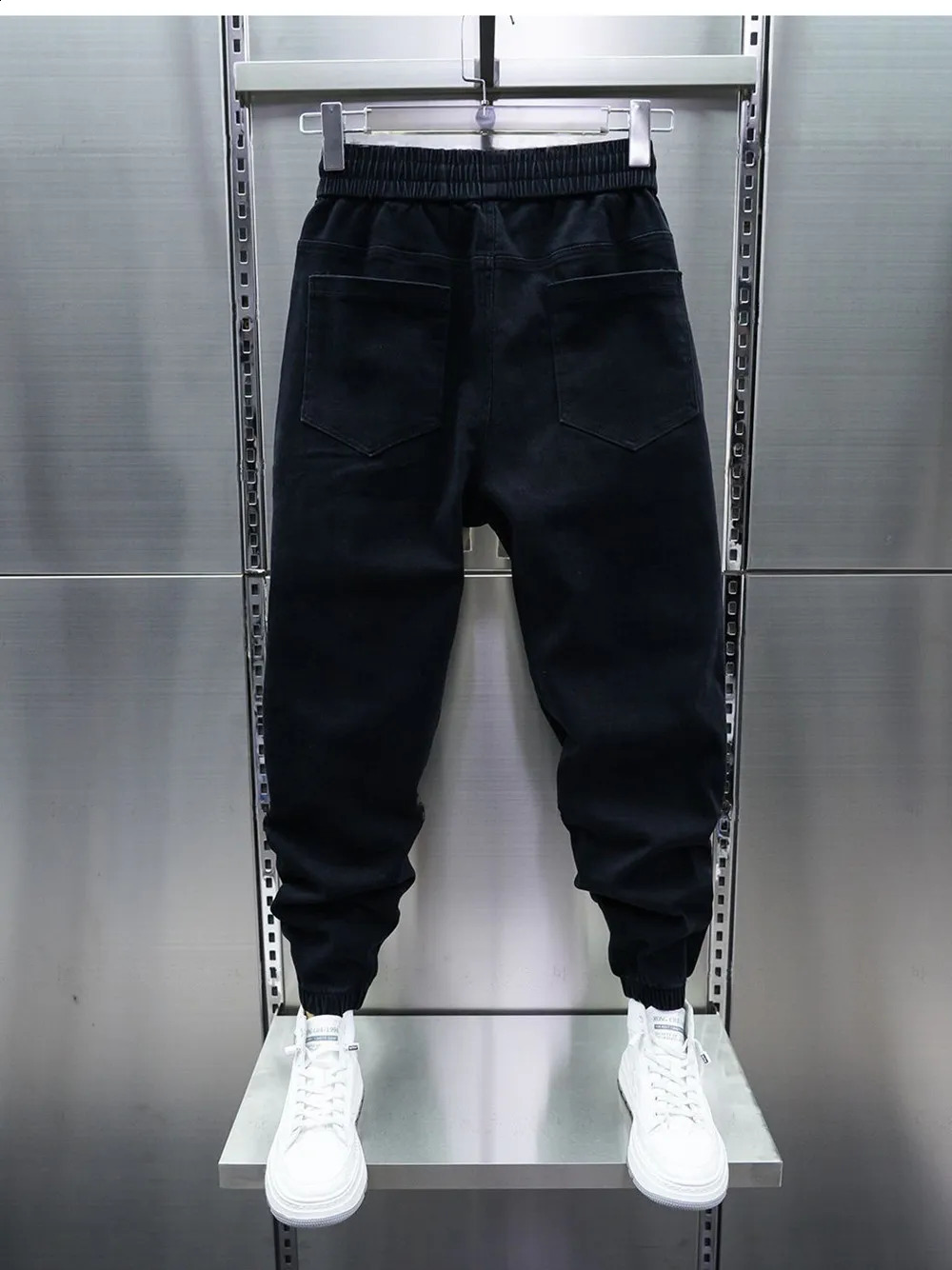 Multi zipper hip-hop sports pants fashionable street harem pants high-quality mens clothing 240909 w250430