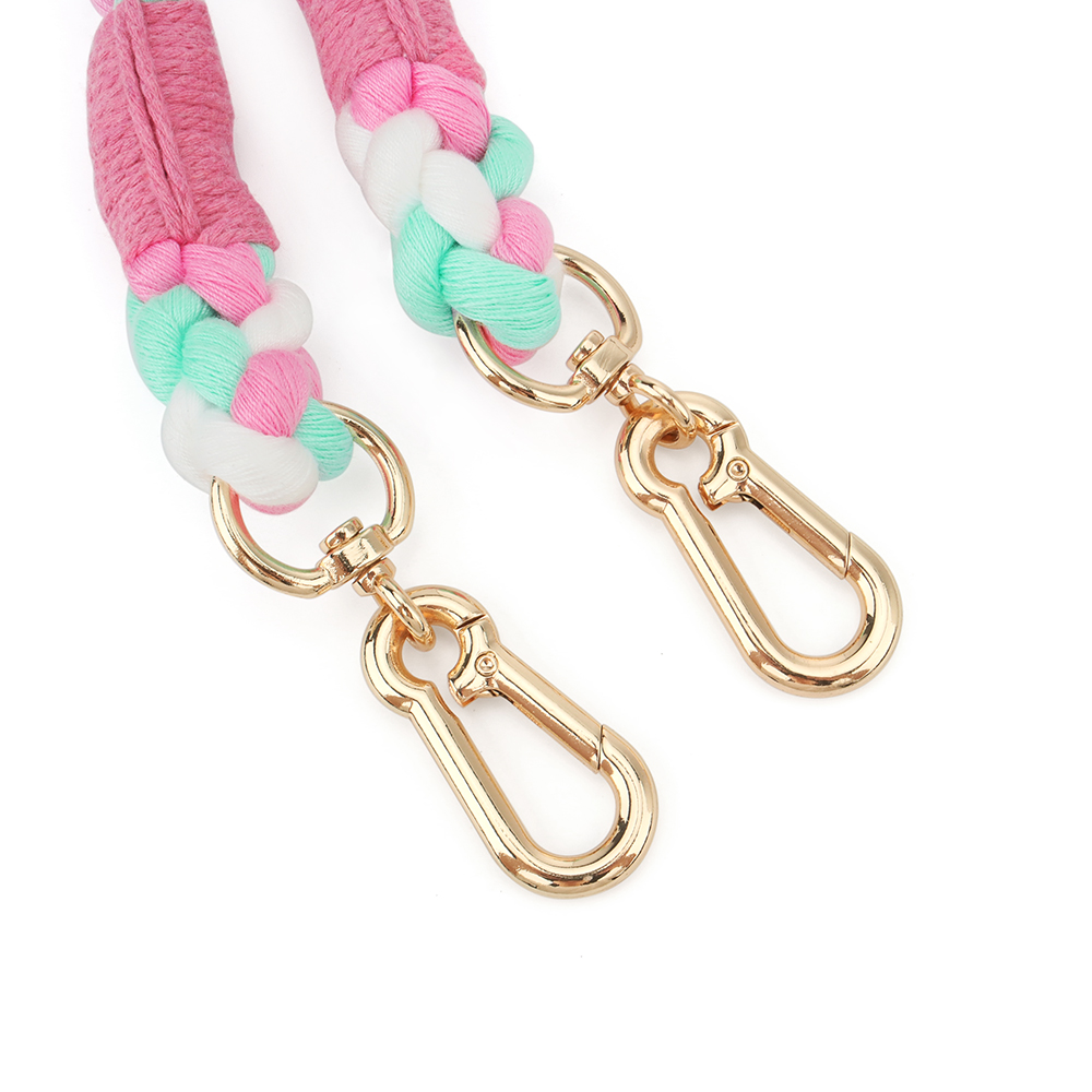 Macaron Pet Collar & Leash Set,Versatile High Quality Heavy Duty Strong Dog Leash with Exquisite Metal Fasteners Pet Accessories