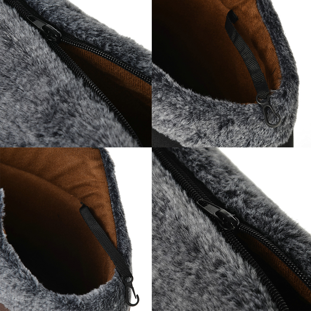Pet Dog Carrier Bag Soft Sling Portable Puppy Fleece Backpack for Small Medium Dogs Cats Hiking Chihuahua French Teddy Supplies