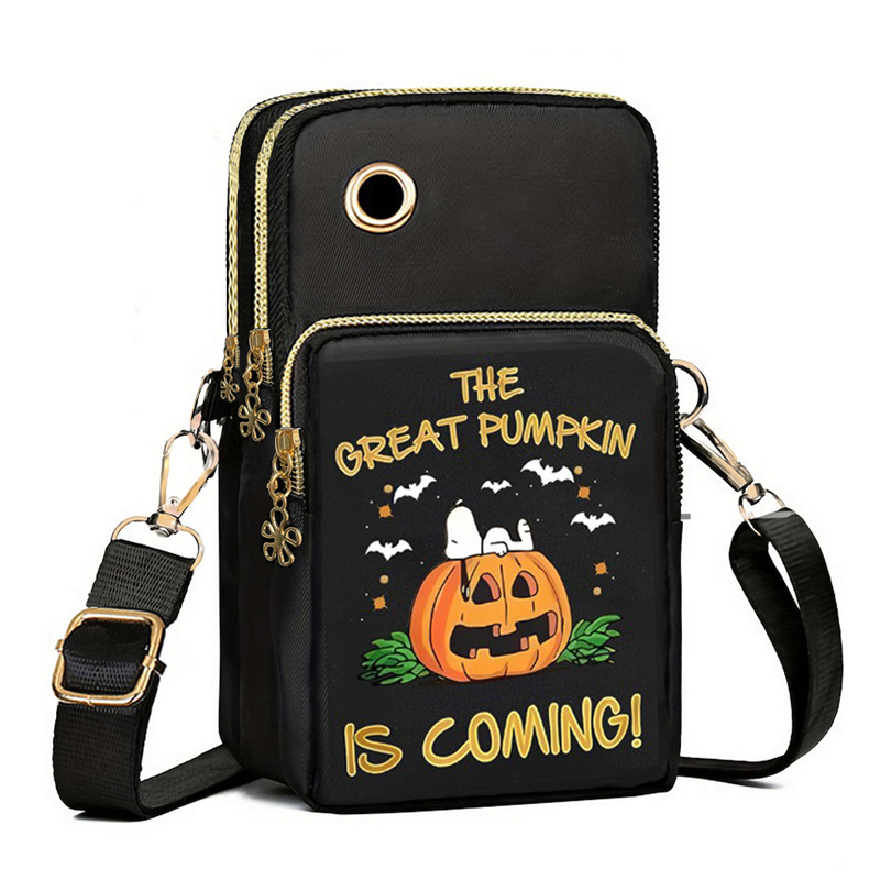 2025 Designer Bags 3 Halloween Shoulder Handbag Purses for Men Women Pumpkin Gifts Black White Outdoor Indoor Party Decoration